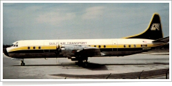 Gulf Air Transport Lockheed L-188C Electra N8355C