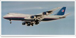 United Airlines Boeing B.747-200 reg unk