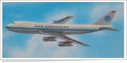 Pan American World Airways Boeing B.747 reg unk