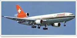 Swissair McDonnell Douglas DC-10-30 reg unk