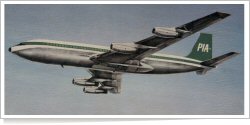 PIA Boeing B.707-300 reg unk