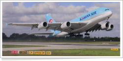 Korean Air Airbus A-380-861 reg unk