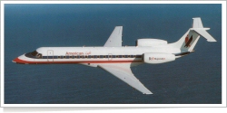 American Eagle Airlines Embraer ERJ-135 reg unk