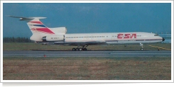 CSA Czech Airlines Tupolev Tu-154M OK-VCG