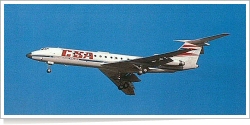 CSA Czech Airlines Tupolev Tu-134 reg unk
