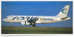 Adria Airways Airbus A-320-231 S5-AAC