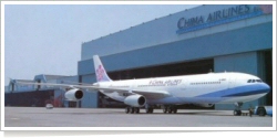 China Airlines Airbus A-340-313X B-18801