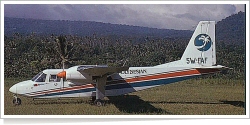 Polynesian Airlines Britten-Norman BN-2A Islander 5W-FAF