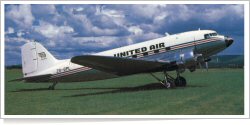 United Air Service Douglas DC-3 (C-47A-DL) ZS-GPL