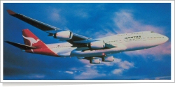 Qantas Boeing B.747-400 reg unk