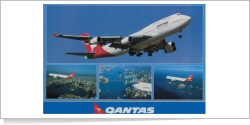 Qantas Boeing B.747-438 reg unk