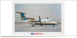 Ryukyu Air Commuter de Havilland Canada DHC-8-103 Dash 8 JA8972