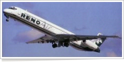 Reno Air McDonnell Douglas MD-80 (DC-9-80) reg unk