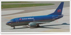 British Midland Airways Boeing B.737-59D G-BVZE