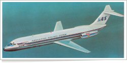 SAS McDonnell Douglas DC-9-41 reg unk