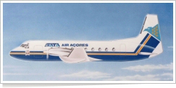 SATA Air Açores Hawker Siddeley HS 748 reg unk