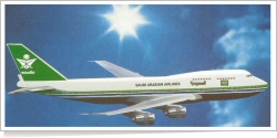 Saudia Boeing B.747-300 reg unk
