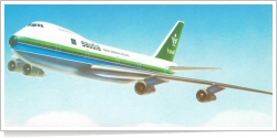 Saudia Boeing B.747-200 reg unk