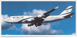 El Al Israel Airlines Boeing B.747-458 4X-ELD