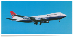 British Airways Boeing B.747 reg unk