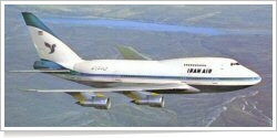 Iran Air Boeing B.747SP-86 reg unk