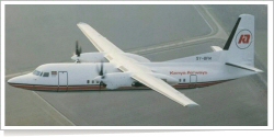 Kenya Airways Fokker F-50 (F-27-050) 5Y-BFM