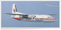 Malaysia Airlines Fokker F-50 (F-27-050) 9M-MGA