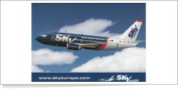 SkyEurope Airlines Boeing B.737-5Y0 OM-SEC