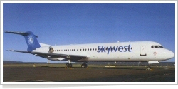 SkyWest Airlines Fokker F-100 (F-28-0100) reg unk