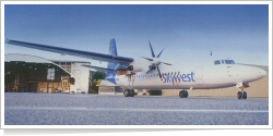 SkyWest Airlines Fokker F-50 (F-27-050) reg unk
