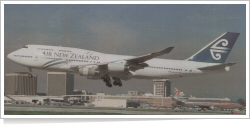 Air New Zealand Boeing B.747-419 ZK-NBT
