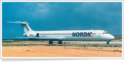 Nordic East International Airways McDonnell Douglas MD-82 (DC-9-82) SE-DFT