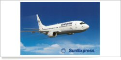 Sun Express Boeing B.737-800 reg unk