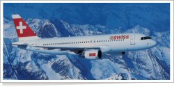 Swiss International Air Lines Airbus A-320-214 reg unk