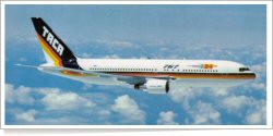 TACA International Airlines Boeing B.767-200 [ER] reg unk
