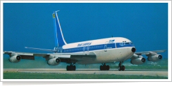 Trans European Airways Boeing B.720 reg unk