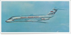 Trans Texas Airways McDonnell Douglas DC-9-14 reg unk
