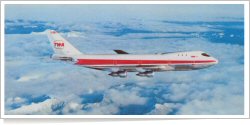 Trans World Airlines Boeing B.747-100 reg unk