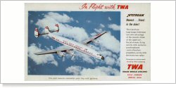 Trans World Airlines Lockheed L-1649A Constellation reg unk