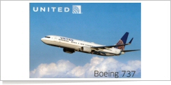 United Airlines Boeing B.737-900 reg unk