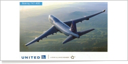 United Airlines Boeing B.747-400 reg unk