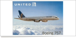 United Airlines Boeing B.757-200 reg unk