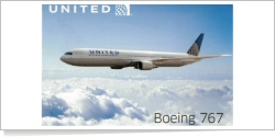 United Airlines Boeing B.767-400 reg unk