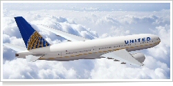 United Airlines Boeing B.777-200 reg unk