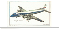 United Air Lines Douglas DC-7 N37530