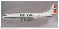 Fred Olsen Air Transport Lockheed L-188AF Electra LN-FOG