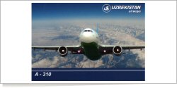 Uzbekistan Airways Airbus A-310-324 reg unk