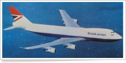 British Airways Boeing B.747-100 reg unk