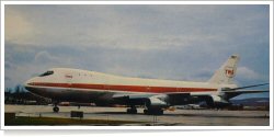 Trans World Airlines Boeing B.747-100 reg unk