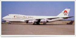 America West Airlines Boeing B.747-206B PH-BUC
